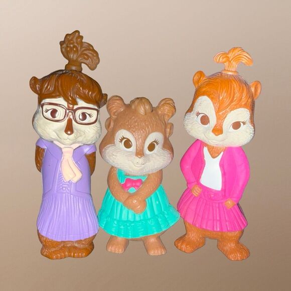 Vintage McDonalds Alvin & The Chipmunks & Chippets Figures A30 - Picture 3 of 8